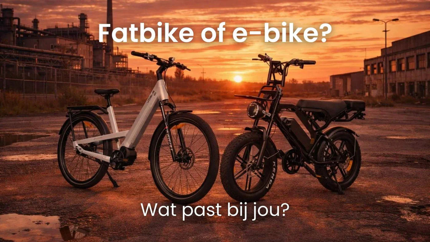 E-bike of fatbike? De belangrijkste verschillen