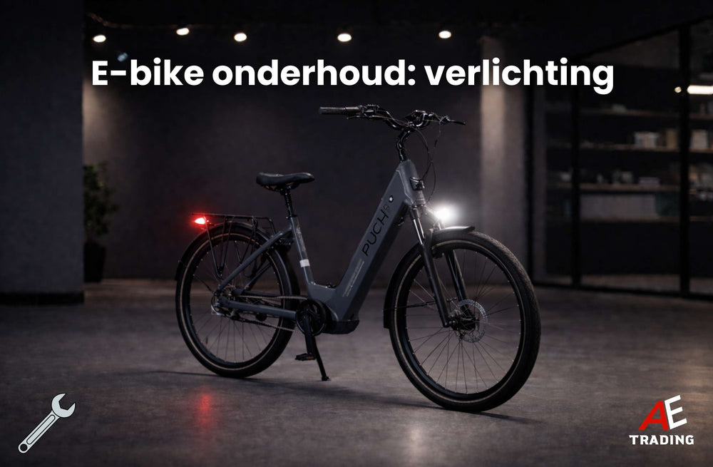 E-bike onderhoud: verlichting AE-trading