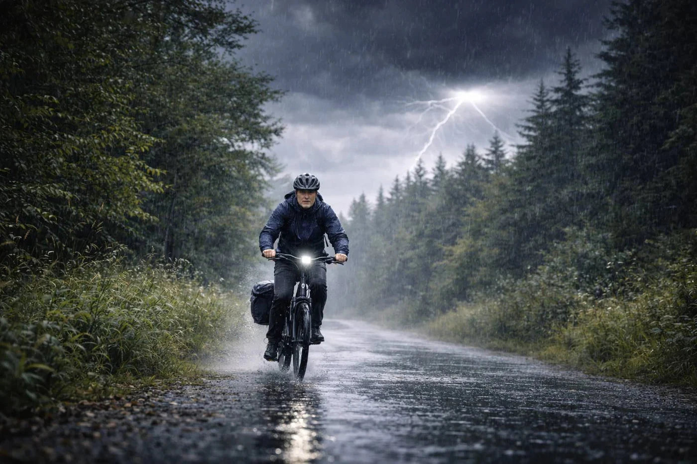 Elektrische fiets en regen AE-trading