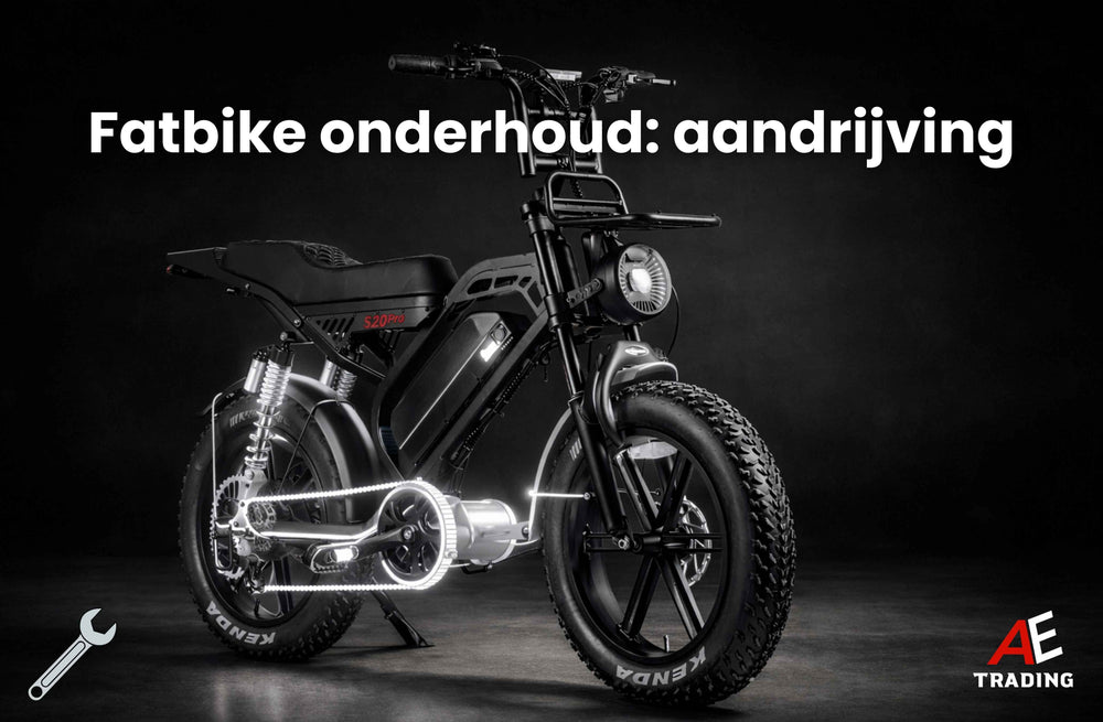 Fatbike onderhoud: aandrijving AE-trading