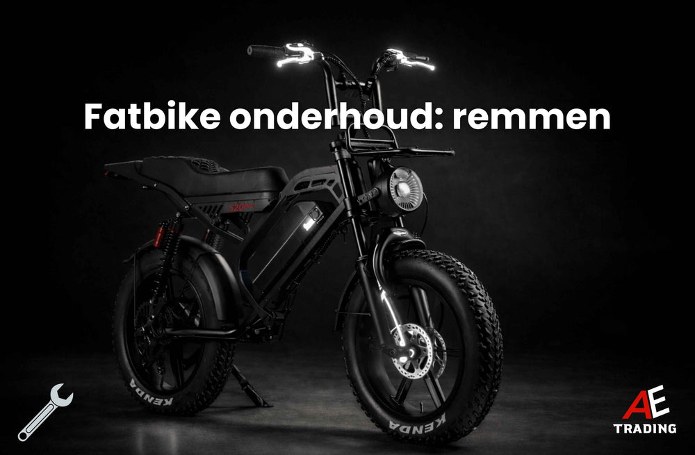Fatbike onderhoud: remmen AE-trading