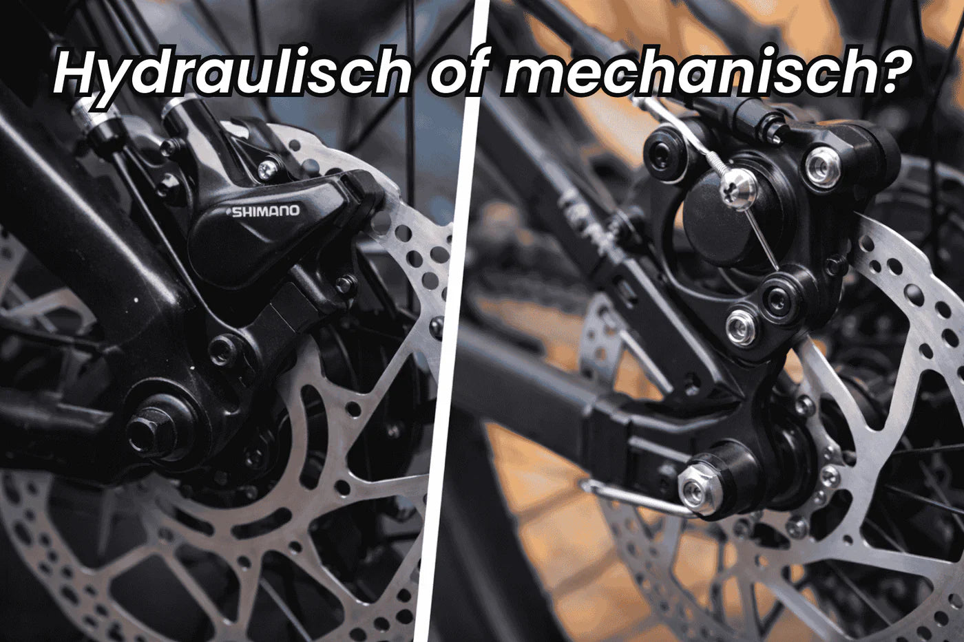 Hydraulische vs mechanische remmen: wat is beter op jouw e-bike?