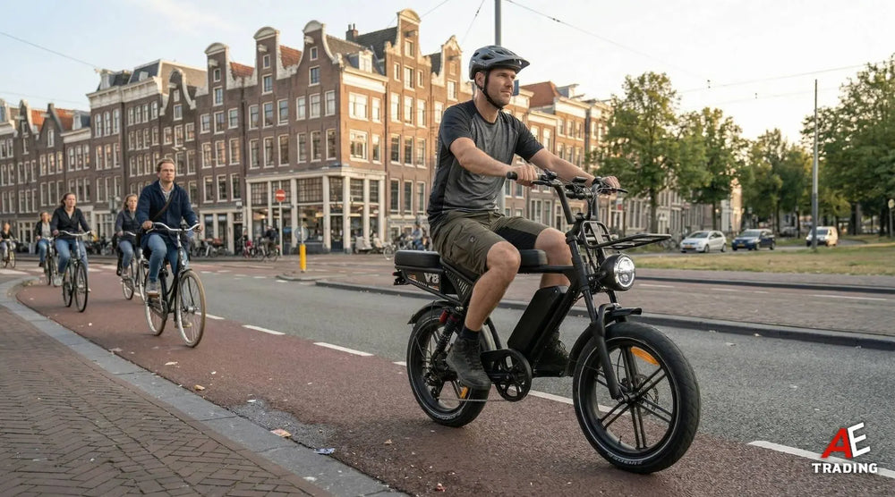 Is een fatbike geschikt voor lange mensen? AE-trading