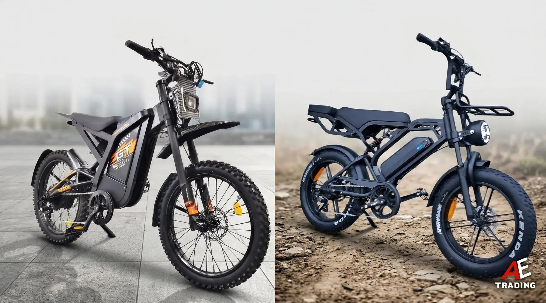 Skinnybike vs Fatbike: de verschillen op een rij! AE-trading