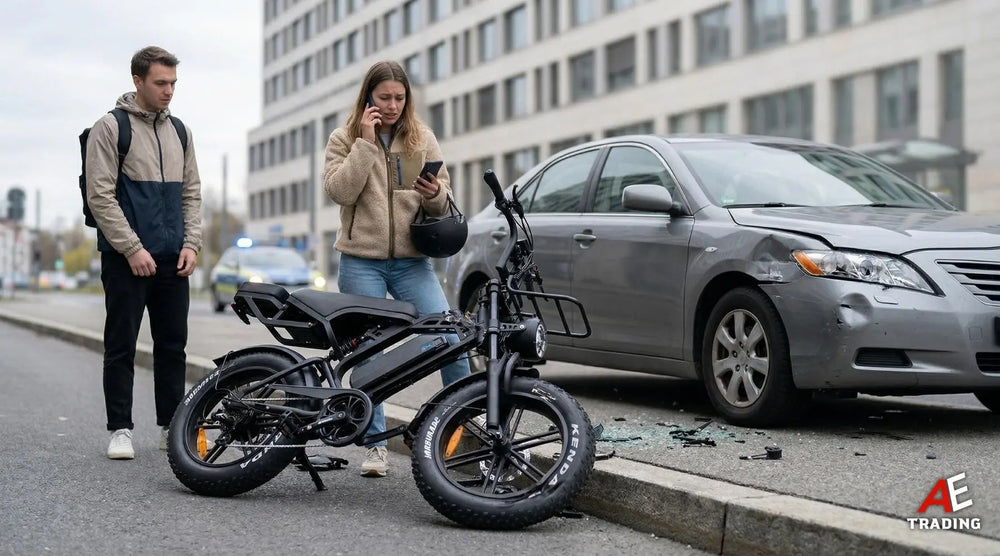 Wat te doen bij aanrijding met een Fatbike? AE-trading
