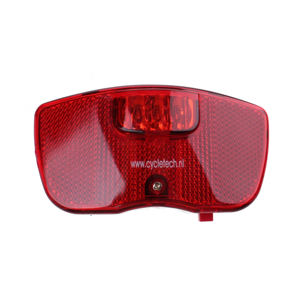 FALKX Fire LED achterlicht, luxe incl batterij. Montage 50/80mm bevestiging (hangverpakking). - AE-trading