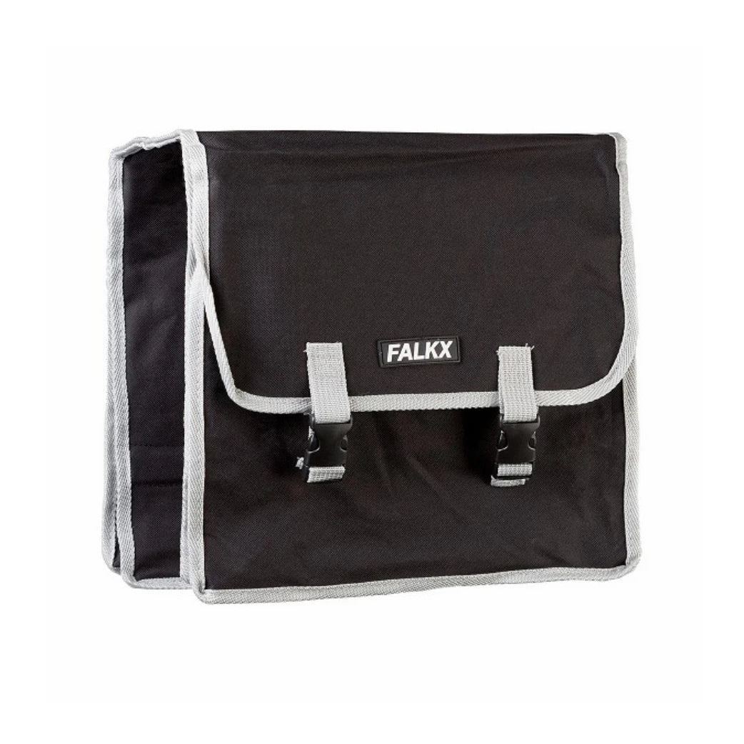 FALKX Shopping tas dubbel afmeting: (2x) 34x32x10. totaal inhoud 22L - AE-trading