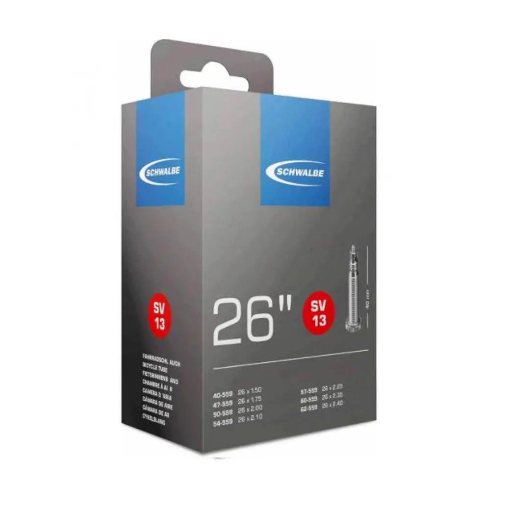 Schwalbe binnenband 26x1.50-2.50 ETRTO 40/62-559, Ventiel: Presta/Frans SV13 40mm - AE-trading