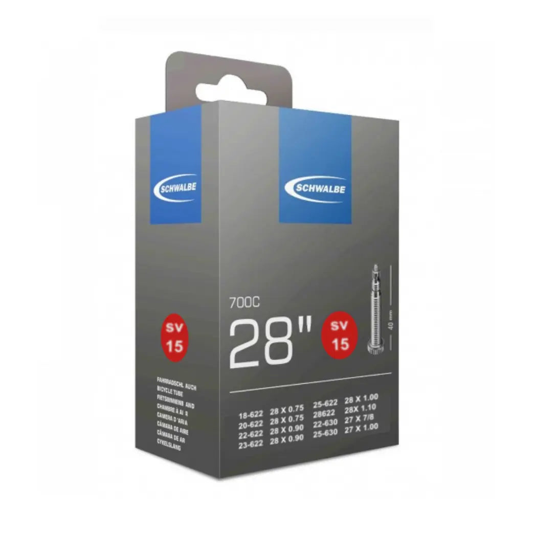 Schwalbe binnenband 28x3/4-1.10, 700x18-28C ETRTO 18/28-622 Ventiel: Presta/Frans SV15 40mm - AE-trading