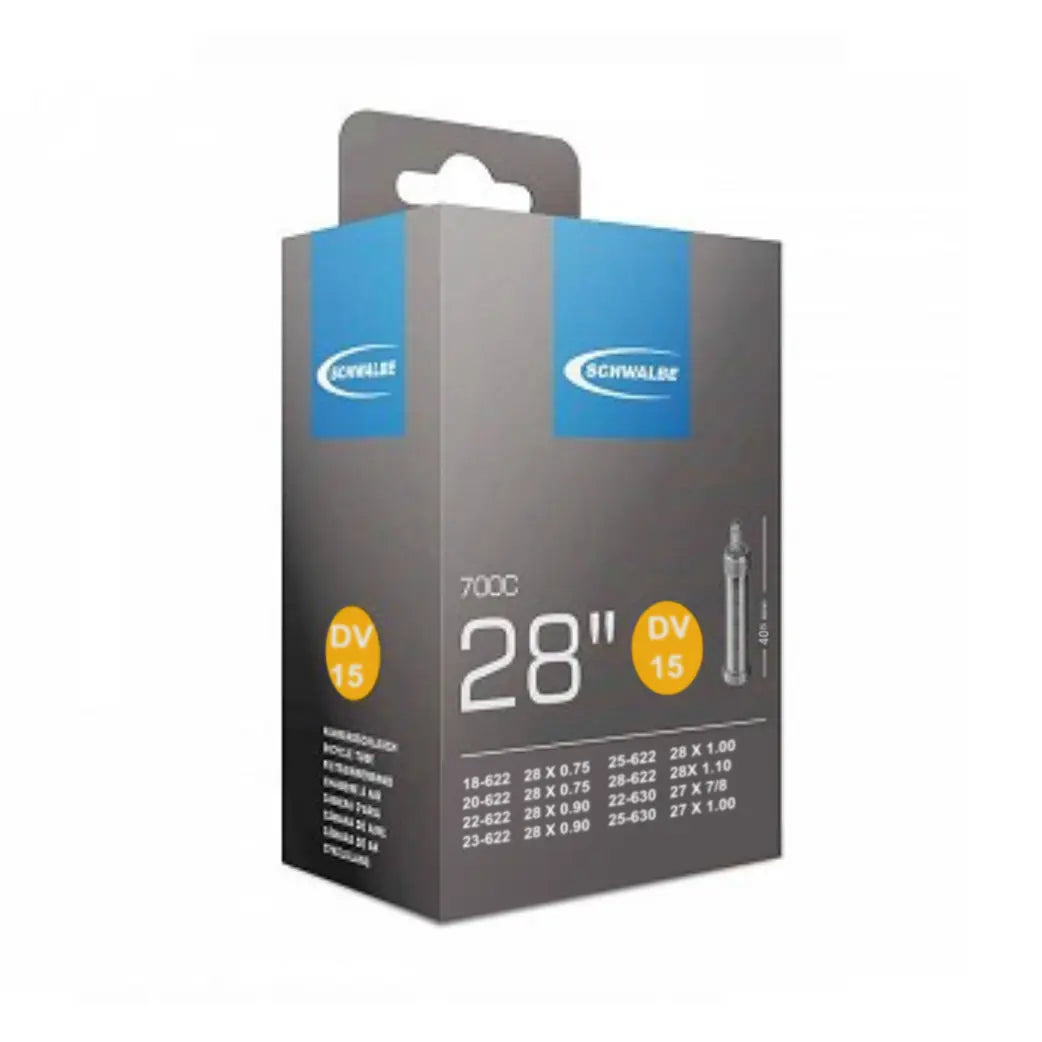 Schwalbe binnenband 28x3/4-1.10, 700x18-28C ETRTO 18/28-622/630 Ventiel: Dunlop Blitz/Holland DV15 40mm - AE-trading