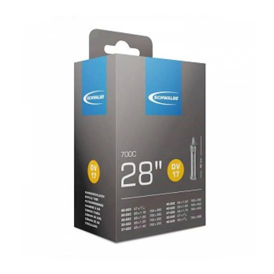 Schwalbe binnenband 28x1 5/8x1 3/8, 28x1 5/8x 1/8-1/4, 28x1.75-1.50, 28x1 1/2 700x28-45C ETRTO 37/47-622 Ventiel: Dunlop Blitz/Holland DV17 40mm - AE-trading