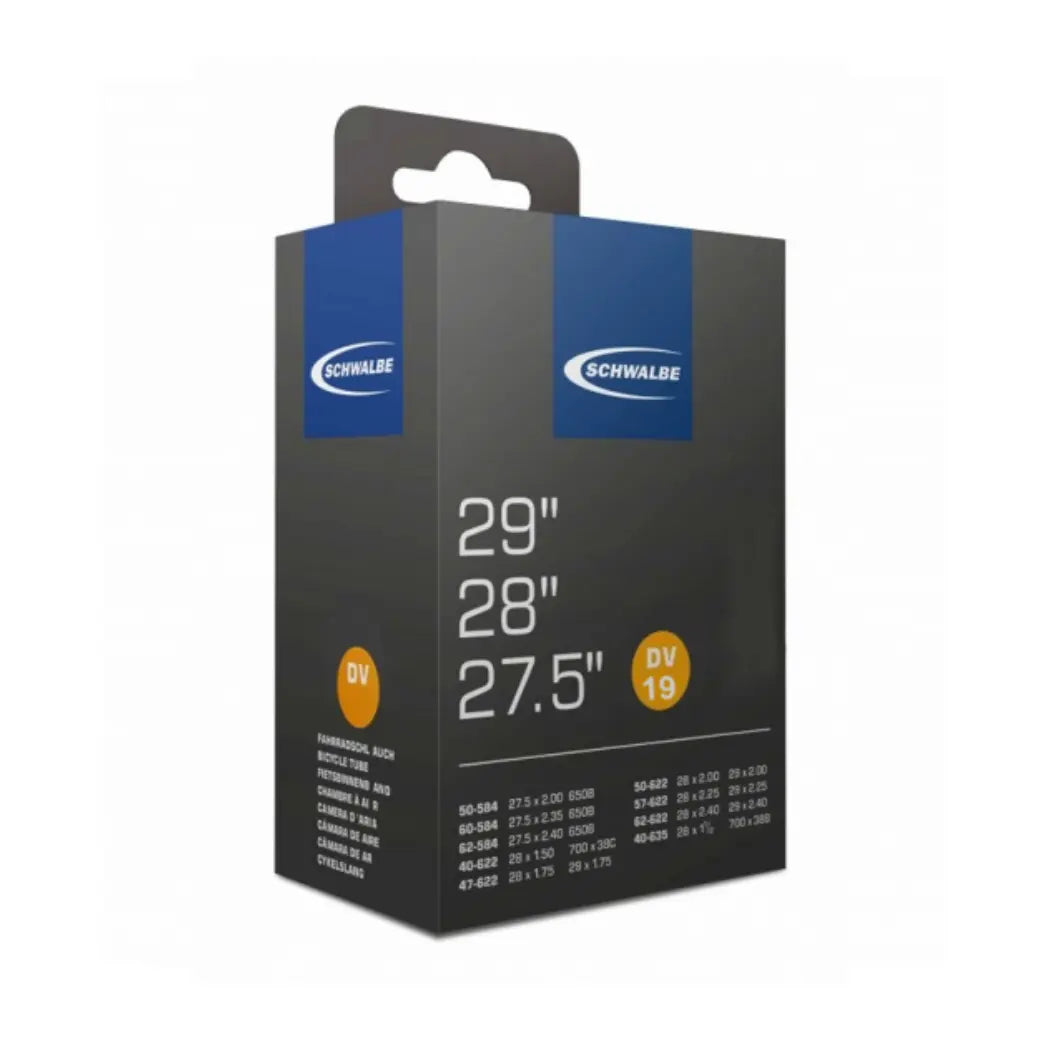 Schwalbe binnenband breed 28x1.50-2.35, 28x1 1/2, 700x38-45C ETRTO 40/62-622/635 Ventiel: Dunlop Blitz/Holland DV19 40mm - AE-trading