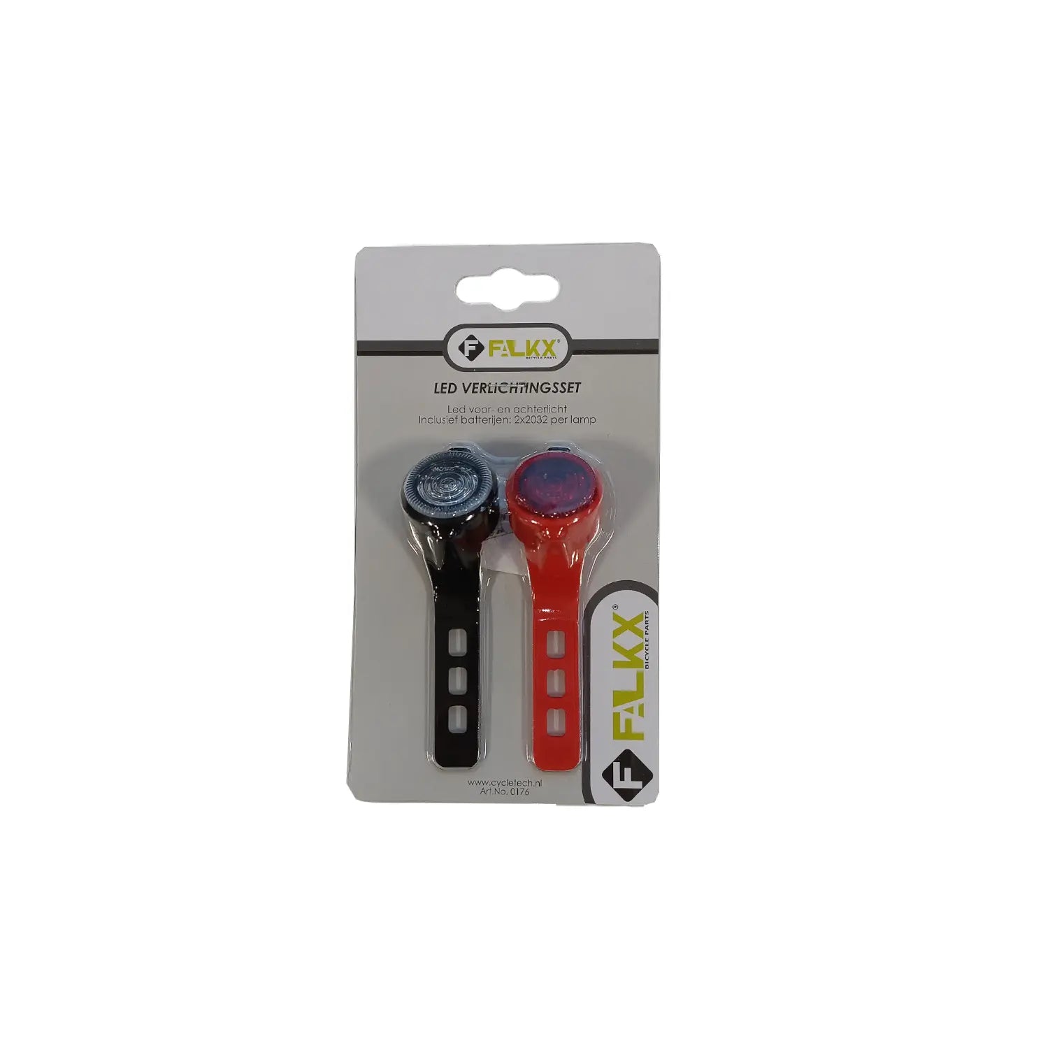 FALKX Universal LED verlichting set rond. incl batterijen (hangverpakking) - AE-trading