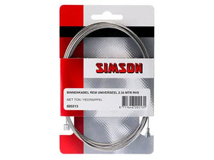 Simson Binnenkabel Rem universeel RVS - AE-trading