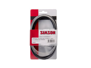Simson Remkabelset compleet RVS Shimano Rollerbrake zwart - AE-trading