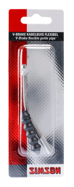 Simson Remkabelbuis V-Brake Flexibel, incl. rubber - AE-trading