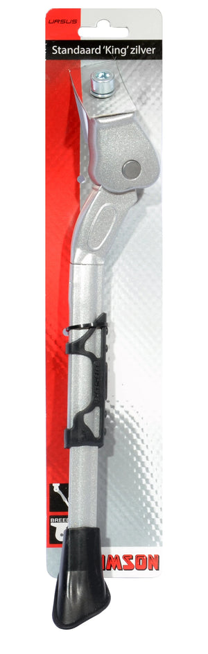 Simson Standaard King, verstelbaar, brede plaat, zilver alu - AE-trading