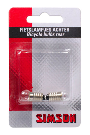 Simson Fietslampjes Achter, 2 stuks - AE-trading