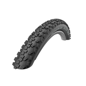 Buitenband: Schwalbe Black Jack (K-guard) Kleur: Zwart zonder reflectie Maat: 18x1.90, ETRTO 47-355 - AE-trading