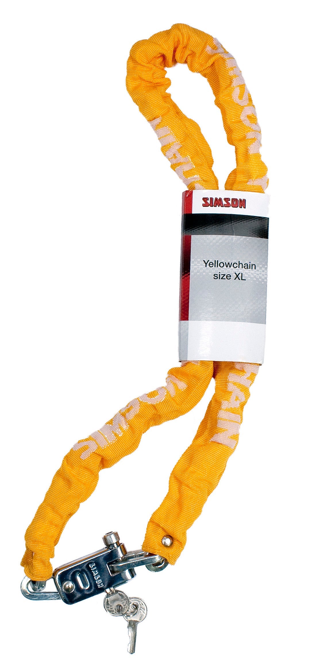 Simson Kettingslot ''Yellowchain'' ,size XL , 7mmx120cm - AE-trading