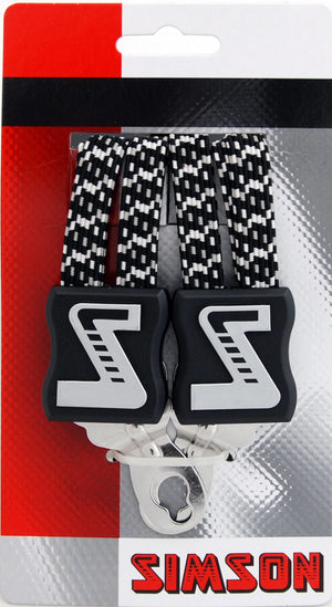 Simson Snelbinder Extra Lang, 4 binder, zwart-wit - AE-trading