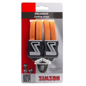 Simson Snelbinder, 3 binder, oranje - AE-trading