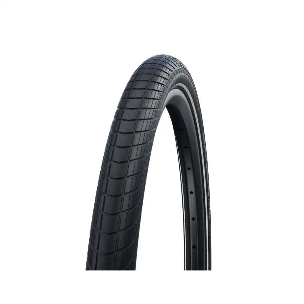 Buitenband: Schwalbe Big Apple (Raceguard) Kleur: Zwart met reflectie Maat: 26x2,00, ETRTO 50-559 - AE-trading