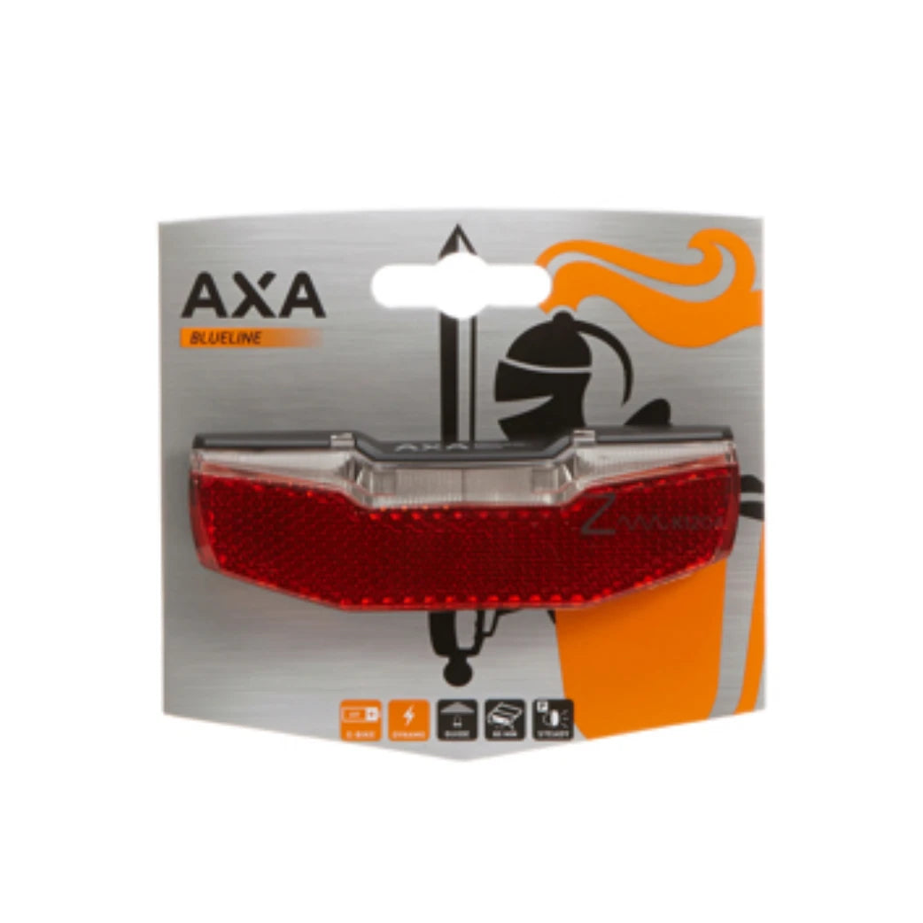 Axa Blueline LED achterlicht, montage 80mm, Dynamo/6V E-Bike (hangverpakking) - AE-trading