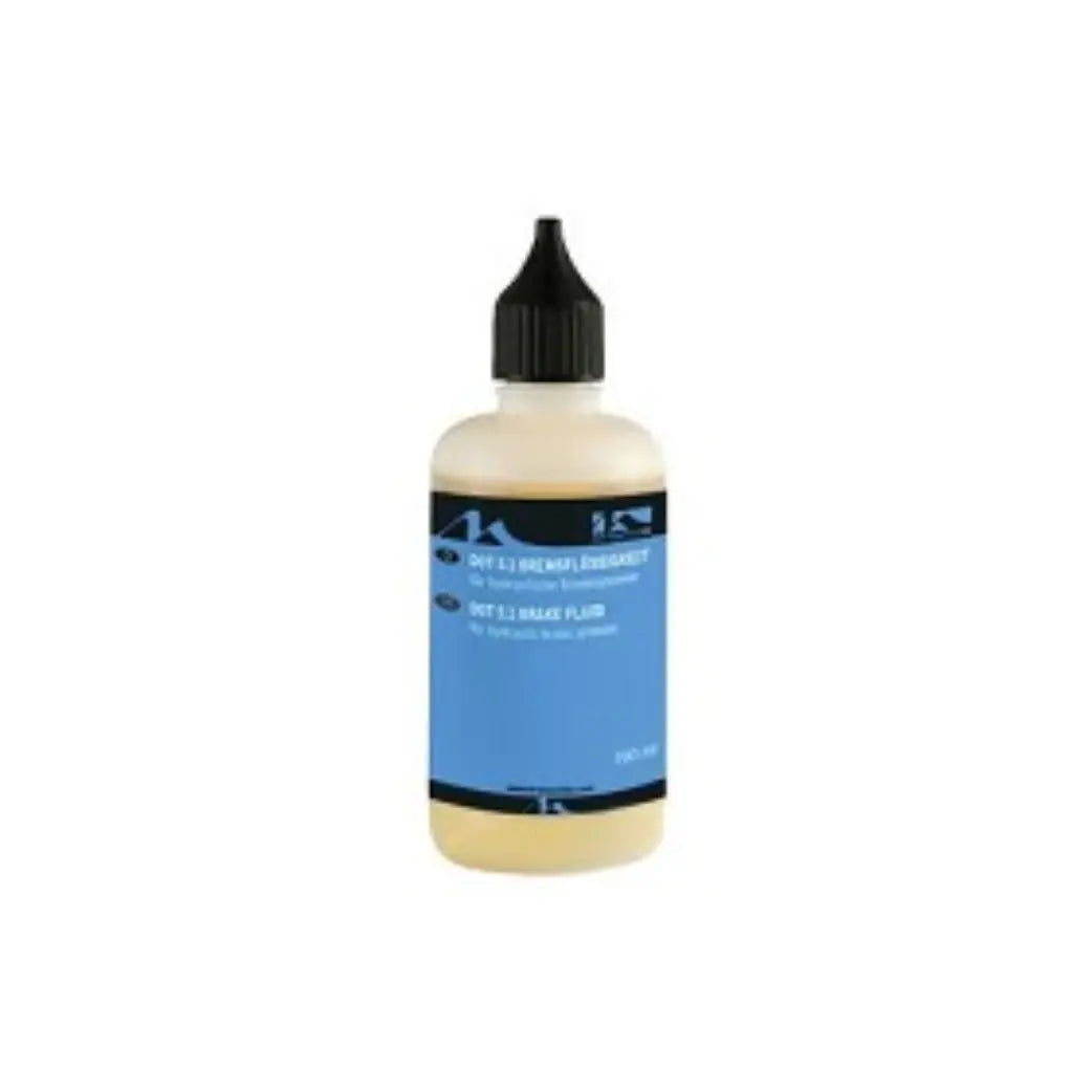 M-Wave DOT 5.1 schijfrem olie. Voor ontluchten/vullen van oa Sram, Hayes, formula schijfremmen. Fles 100ml - AE-trading