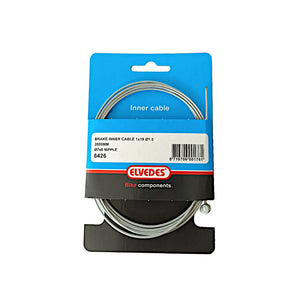 Elvedes binnenkabel achterrem Weinmann 2m, per stuk Lengte binnenkabel: 2000 mm Dikte binnenkabel: 1,5 mm Gewicht: 34 gram - AE-trading