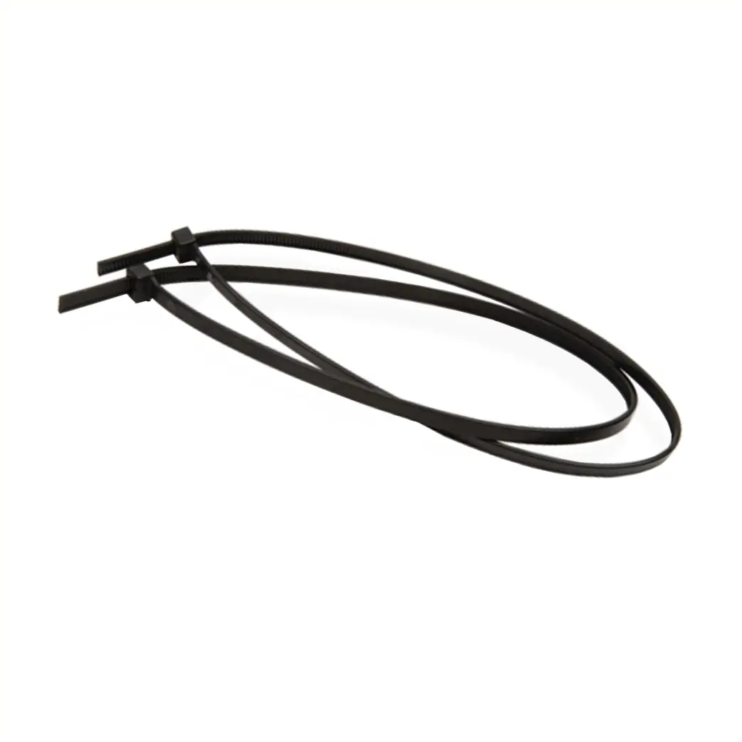 Tie wrap / kabelbinder zwart 100x2,5 mm per 100 - AE-trading