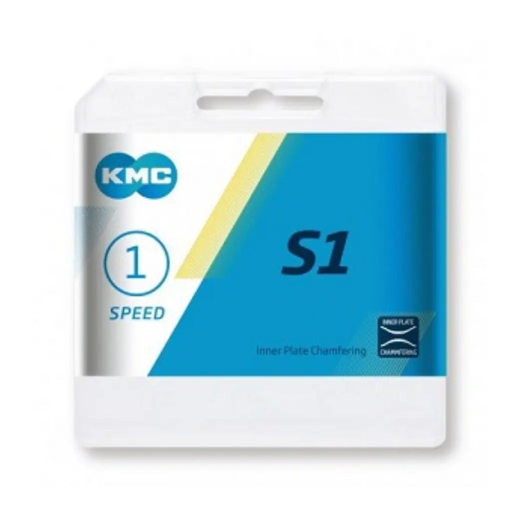 KMC ketting S-1 (voorheen de Z-410) 1/2x1/8, 112L, 8.6mm, bruin, low noise, Single speed - AE-trading