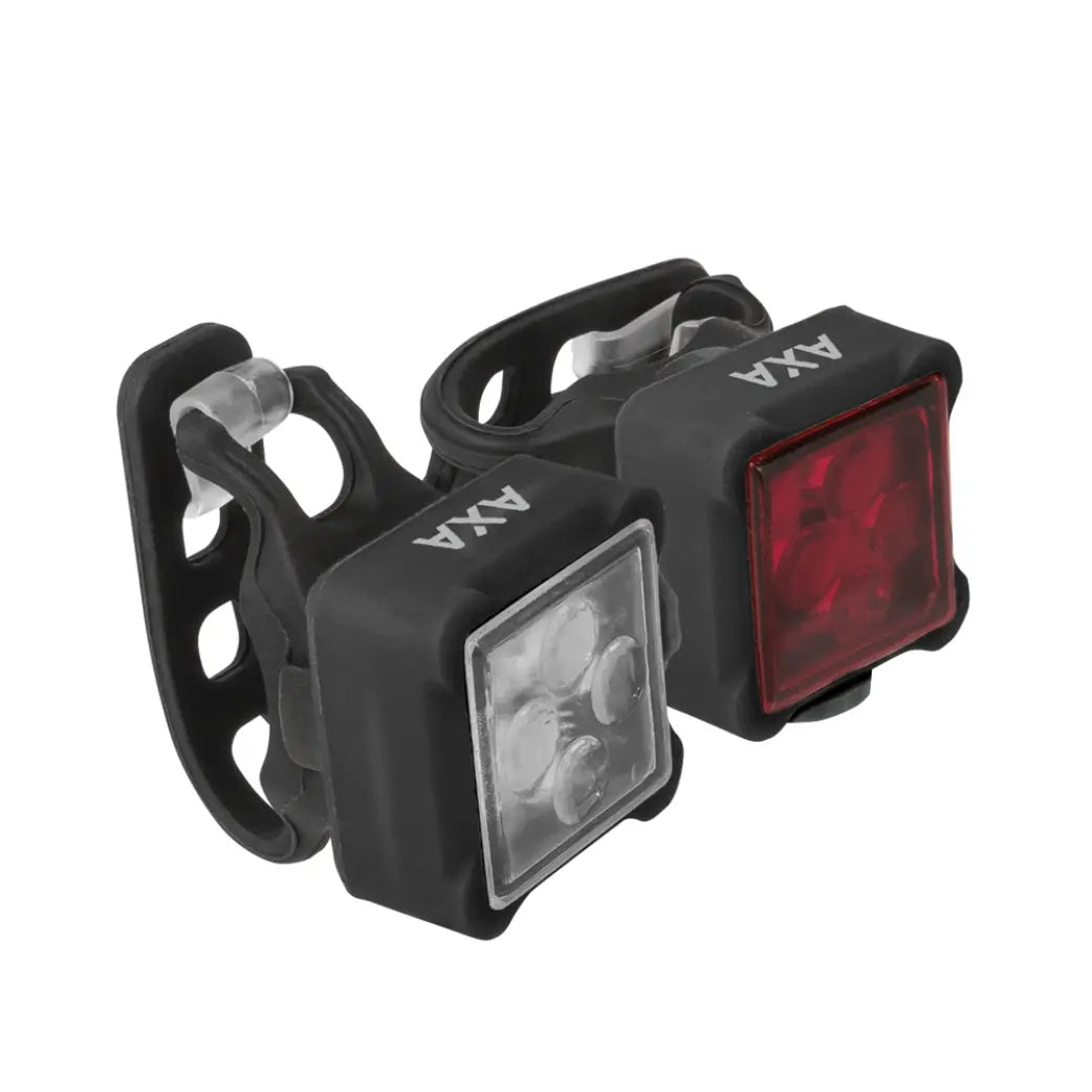 Axa verlichting Set Niteline 44, incl batterijen (hangverpakking) - AE-trading
