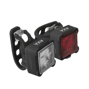 Axa verlichting Set Niteline 44, incl batterijen (hangverpakking) - AE-trading