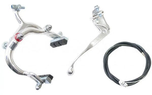 Alhonga sidepull remset, voorzijde, zilver (hangverpakking). - AE-trading