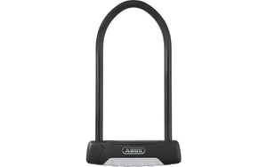 Abus Beugelslot 470/150HB300 + USH Granit Plus. Security level 12.12 mm dikke gehard stalen paraboolbeugel. ABUS Power Cell technologie (gepatenteerd) biedt maximale bescherming tegen slaan en trekkrachten. De beugel, het slot en de interne elementen v... - AE-trading