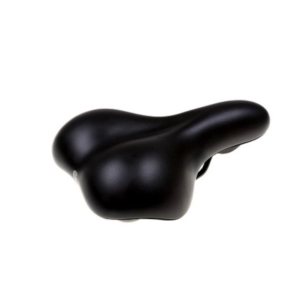 Selle Comfort zadel City zwart, zonder strop (hangverpakking). - AE-trading