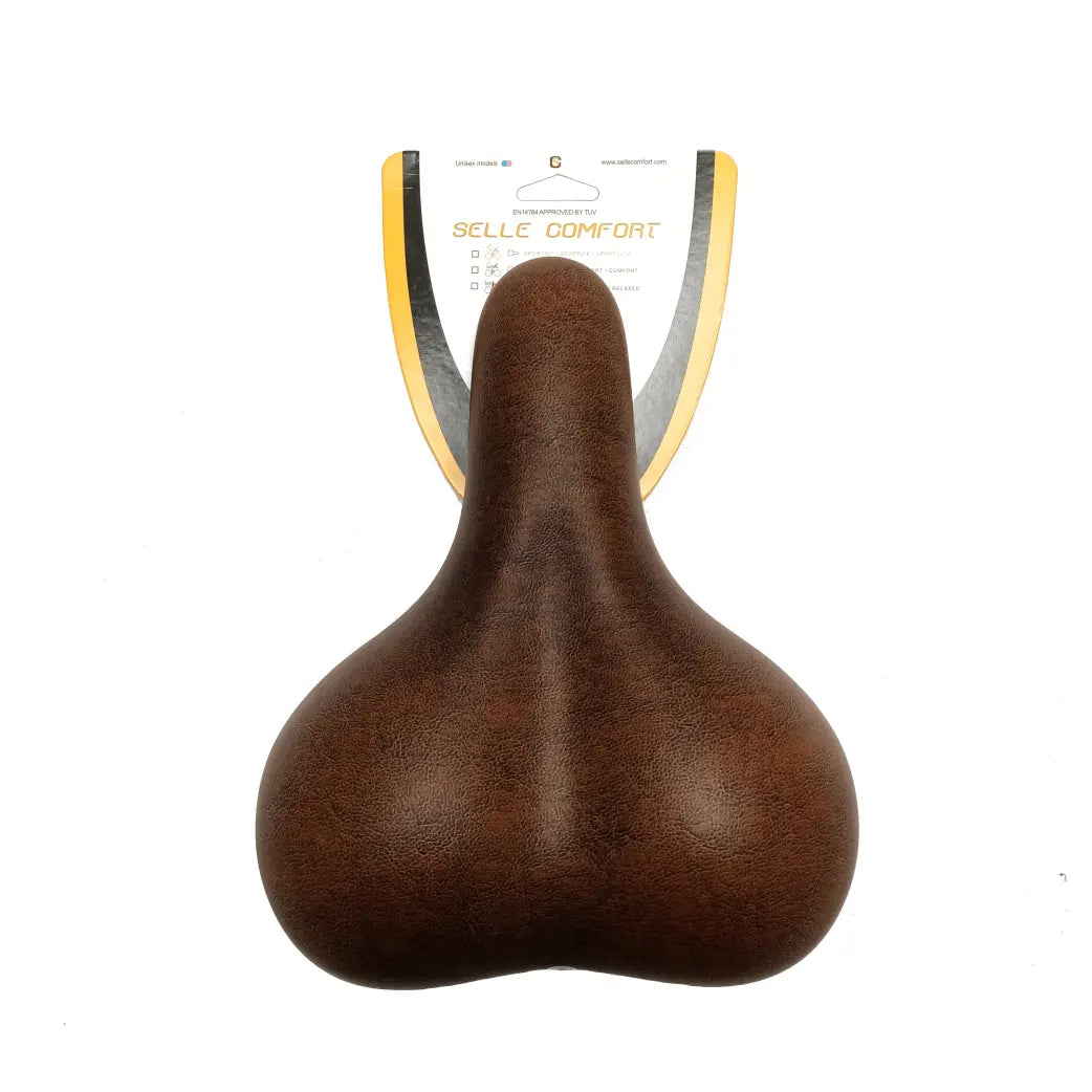 Selle Comfort zadel City bruin, zonder strop (hangverpakking). - AE-trading