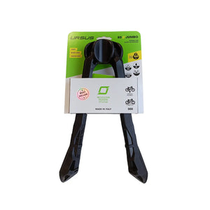 Ursus Jumbo dubbele/tweepoot standaard. Zwart, 28", hoogte 300mm, max belasting 100kg (hangverpakking) - AE-trading