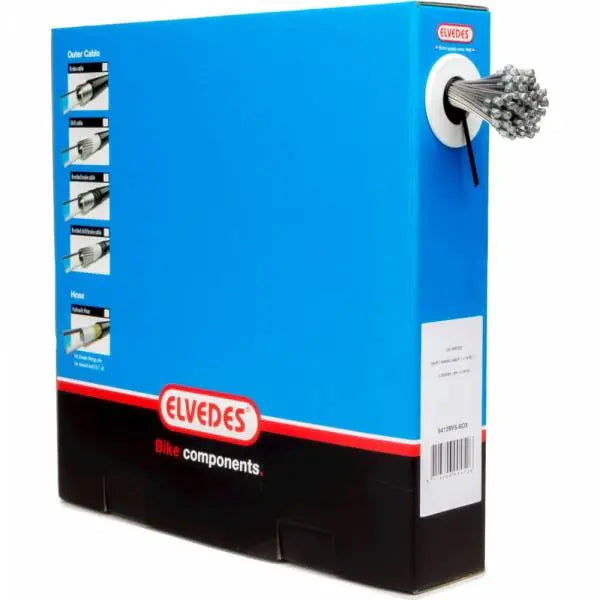 Elvedes binnenkabel versnelling RVS 2.25M,nippel 4x4mm, per 100, oa voor Nexus - AE-trading