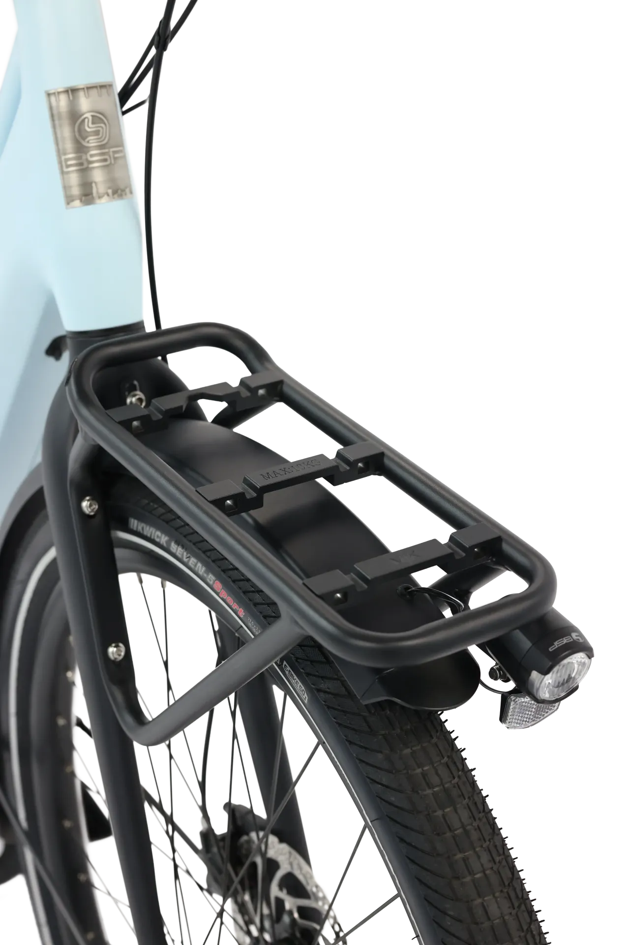 BSP Attivo Tinted Aqua 55 cm – Elektrische Stadsfiets – Bafang M410 – 520 Wh - AE-trading