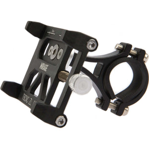 Mirage telefoonhouder alu m/bracket black - AE-trading