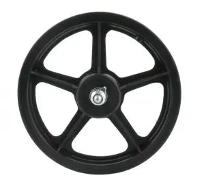 Wiel autoped plastic zwart - AE-trading