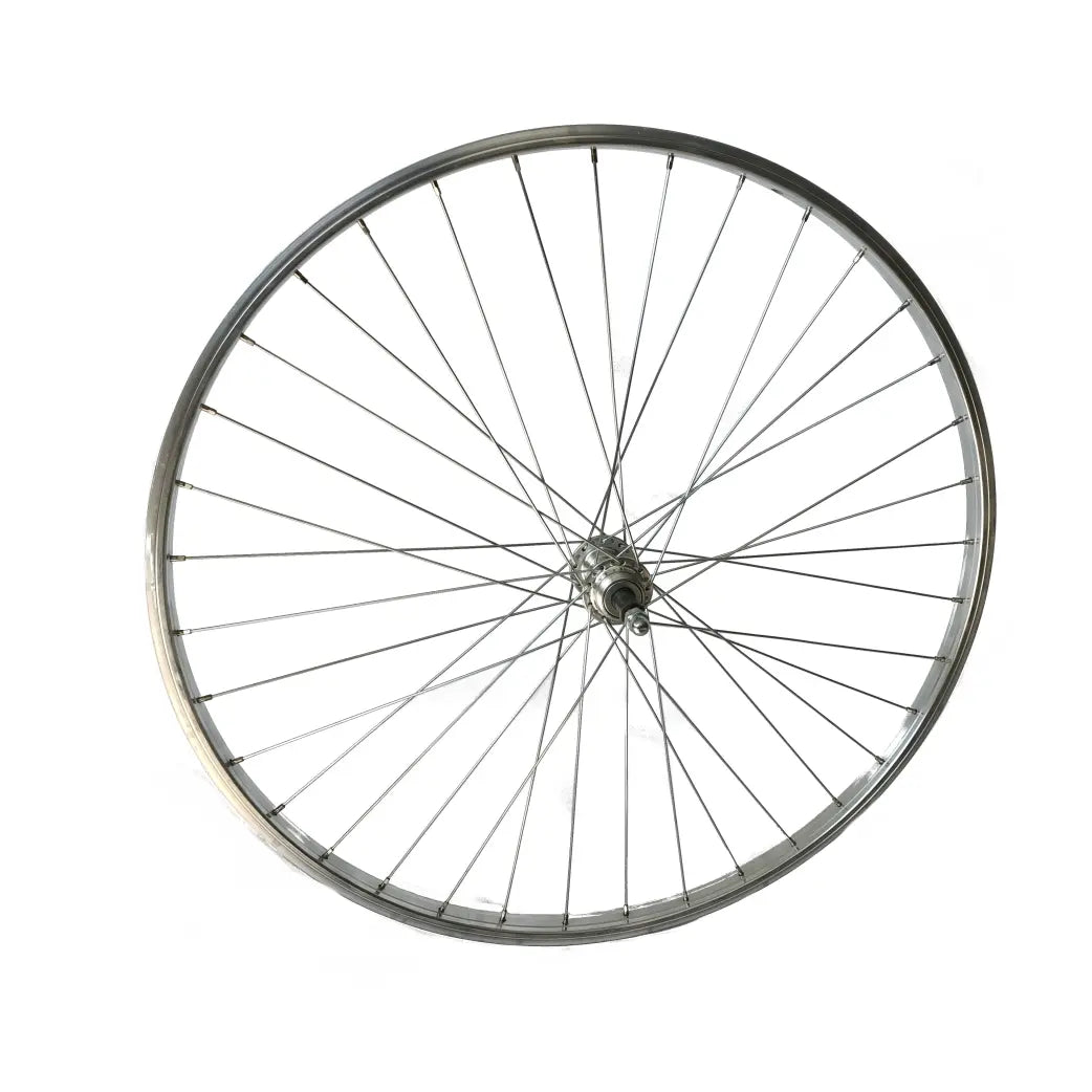 Achterwiel 26"x1.75 (559) aluminium velg. vast as, voor opschroef tandwiel, 7/8 speed - AE-trading