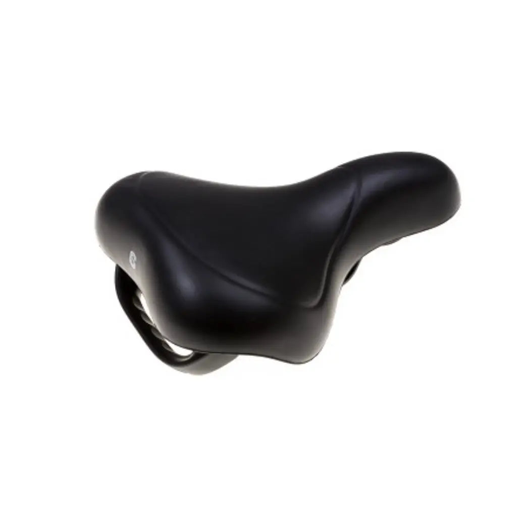 Selle Comfort zadel Hufterproof/ Rental met handgreep, Sterk zadel speciaal voor verhuurfietsen, inclusief strop (werkplaatsverpakking) - AE-trading