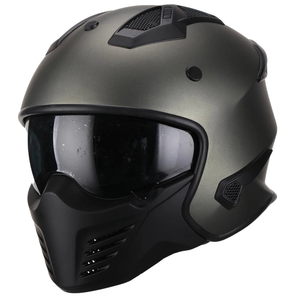 Helm Vito Bruzano Mat Titanium Xs - AE-trading