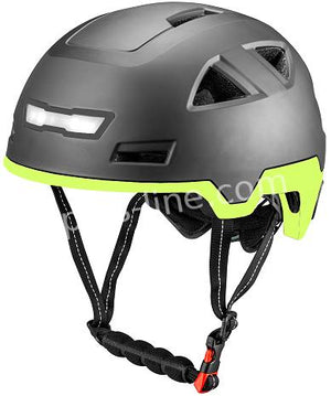 Helm Vito E City Mat Zwart + Fluor (Speed Pedelec) S/M (55 58 Cm) - AE-trading