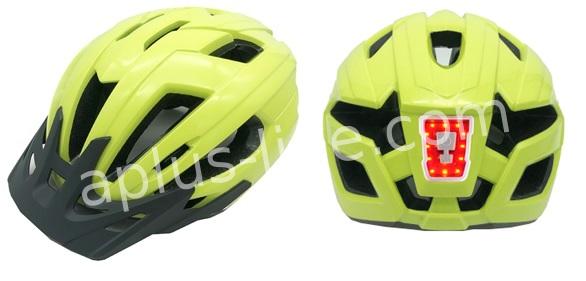 Helm Vito E Travel Mat Fluor Peak + Verlichting (E Bike) S/M (54 58 Cm) - AE-trading
