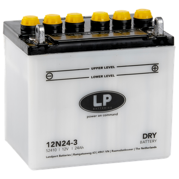 Accu Lp 12 N24 3 / Lp L&G W Acidpck 12 N24 3 (Enkel Op Bestelling) - AE-trading