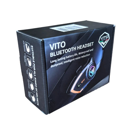 Bluetooth Vito Helm Headset/Intercom - AE-trading